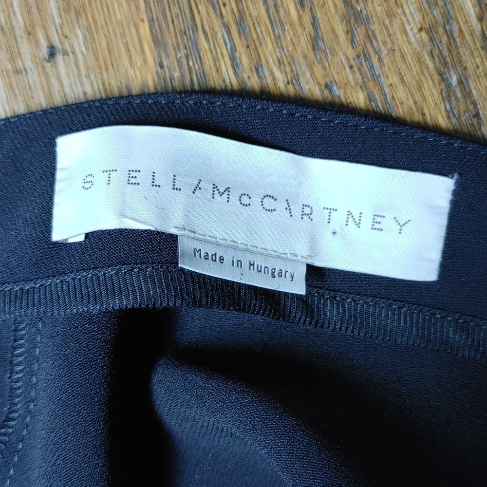 Stella McCartney Black Flare Knit Skirt. sz 42 - Picture 7 of 12